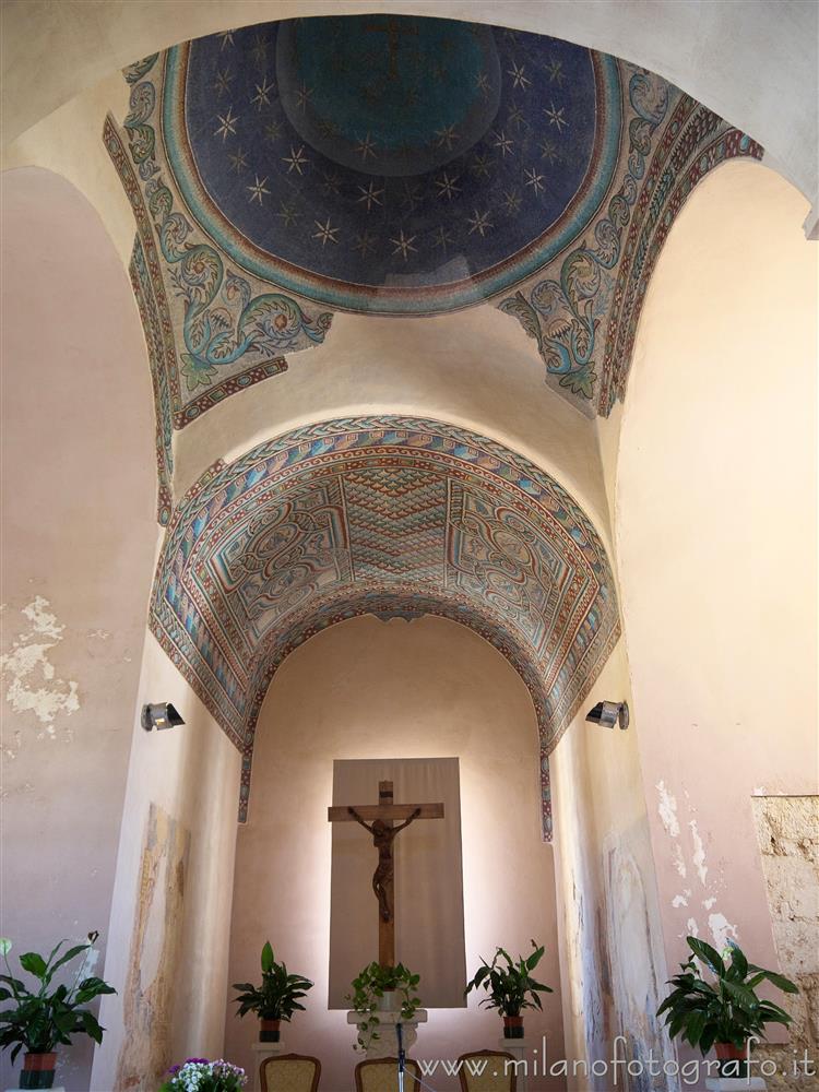 Casarano (Lecce, Italy) - Presbytery and apse  of the Church of Santa Maria della Croce